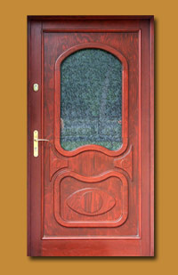Drzwi drewniane zewnętrzne DZ-14