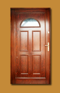 Drzwi drewniane zewnętrzne DZ-16