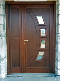 Drzwi drewniane zewnętrzne DZ-20