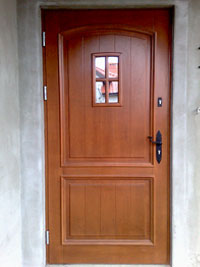 Drzwi drewniane zewnętrzne DZ-37
