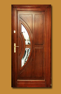 Drzwi drewniane zewnętrzne DZ-4