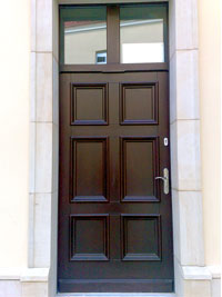 Drzwi drewniane zewnętrzne DZ-41