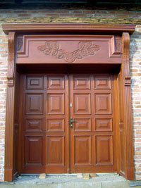 Drzwi drewniane zewnętrzne DZ-42