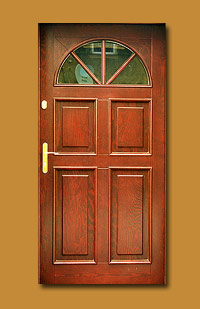 Drzwi drewniane zewnętrzne DZ-5