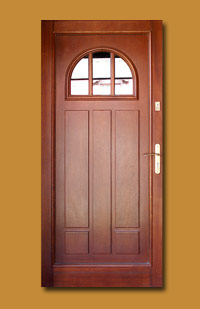 Drzwi drewniane zewnętrzne DZ-7
