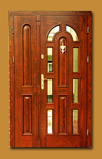 Drzwi drewniane zewnętrzne DZ-1