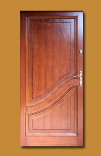 Drzwi drewniane zewnętrzne DZ-12