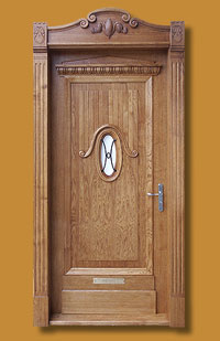 Drzwi drewniane zewnętrzne DZ-19
