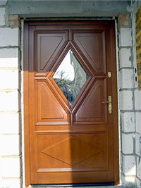 Drzwi drewniane zewnętrzne DZ-24