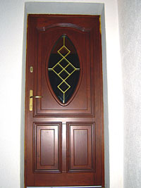 Drzwi drewniane zewnętrzne DZ-25