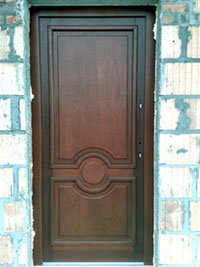 Drzwi drewniane zewnętrzne DZ-27