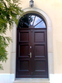 Drzwi drewniane zewnętrzne DZ-40