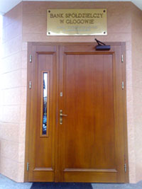 Drzwi drewniane zewnętrzne DZ-44